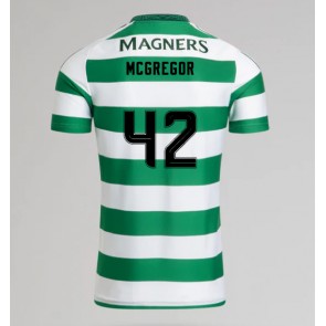 Billiga Celtic Callum McGregor #42 Hemmatröja 2024-25 Kortärmad